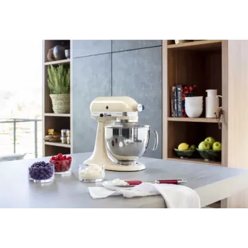Batidora de pie KITCHENAID 5KSM125EAC — 300 W, bol de 4,8 L, 10 velocidades, crema
