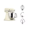 Batidora de pie KITCHENAID 5KSM125EAC — 300 W, bol de 4,8 L, 10 velocidades, crema