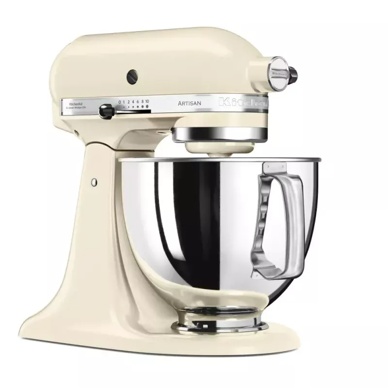 Batidora de pie KITCHENAID 5KSM125EAC — 300 W, bol de 4,8 L, 10 velocidades, crema