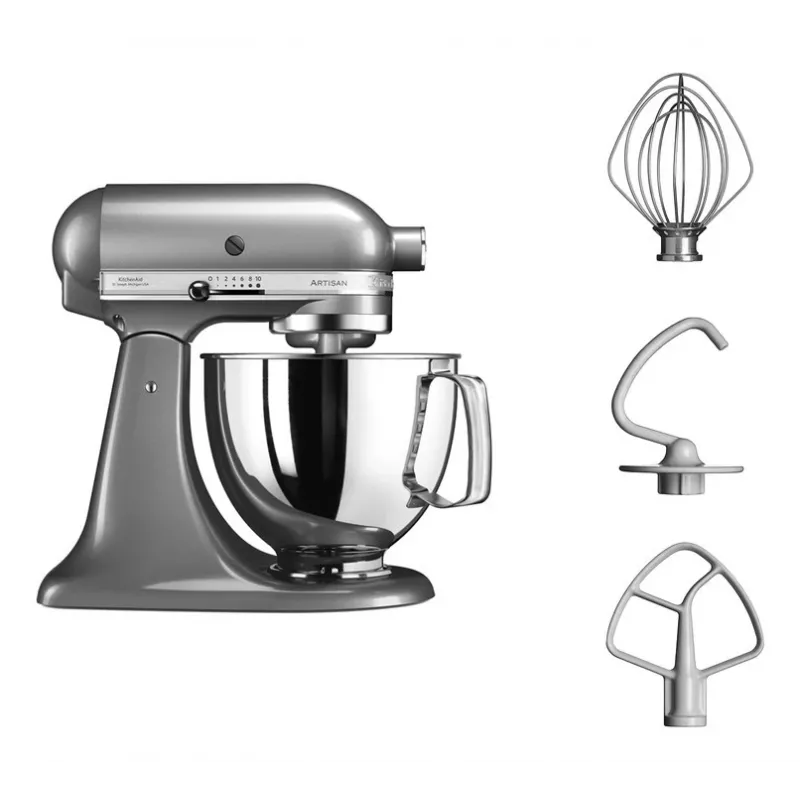 Batidora de pie KitchenAid 5KSM125ECU 300 W plata