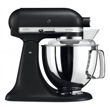 Batidora de pie KitchenAid Artisan 300 W negra