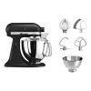 Batidora de pie KitchenAid Artisan 300 W negra