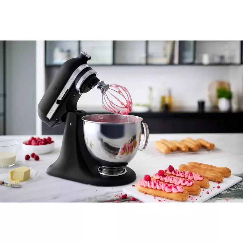 Batidora de pie KitchenAid Artisan 300 W negra