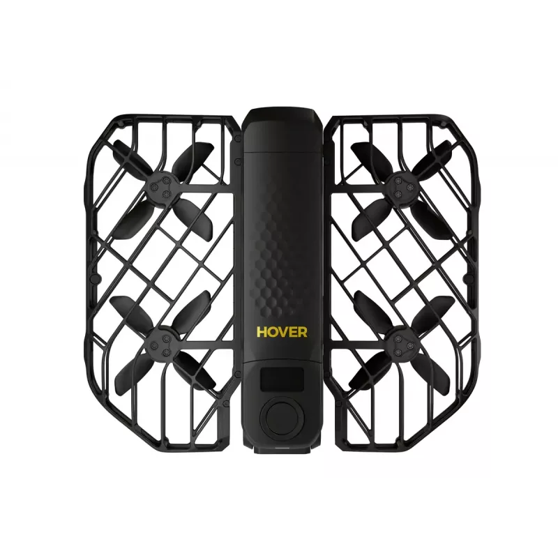 Dron HOVERAir X1 ProMax — 4 rotores, cámara de 48-MP, vídeo 7680×4320, 16,6 m/s, 1000 m de alcance, 1920 mAh, 64 GB de almacenamiento interno, negro