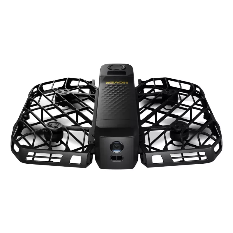 Dron HOVERAir X1 ProMax — 4 rotores, cámara de 48-MP, vídeo 7680×4320, 16,6 m/s, 1000 m de alcance, 1920 mAh, 64 GB de almacenamiento interno, negro