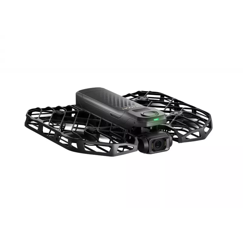 Dron HOVERAir X1 ProMax — 4 rotores, cámara de 48-MP, vídeo 7680×4320, 16,6 m/s, 1000 m de alcance, 1920 mAh, 64 GB de almacenamiento interno, negro
