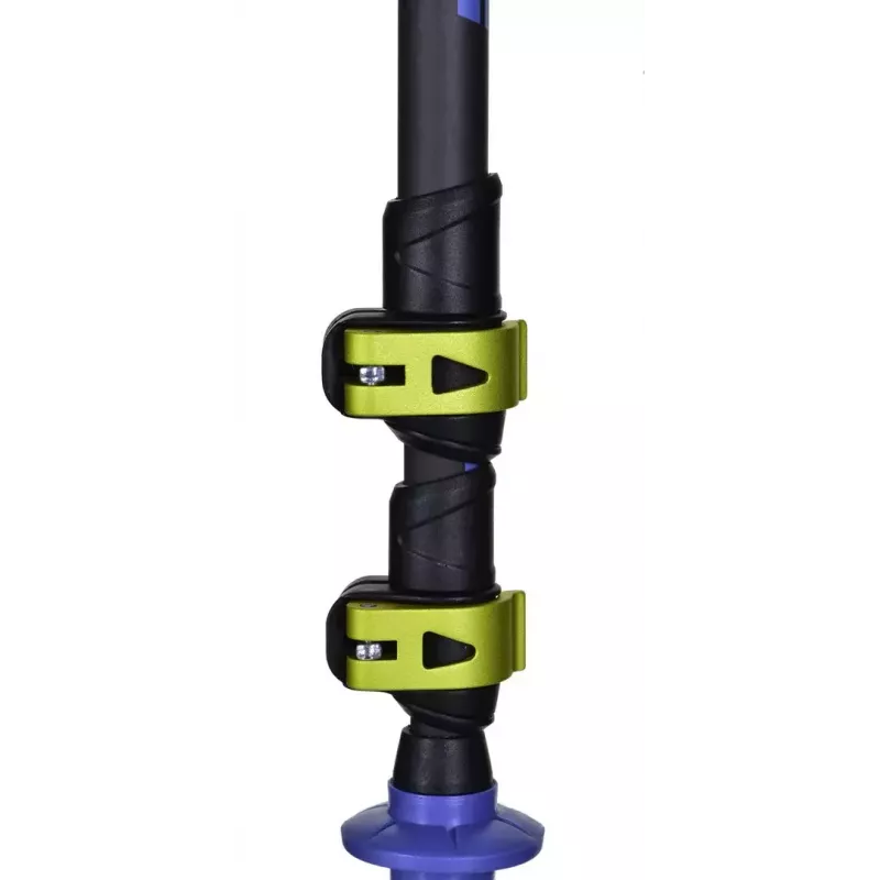 Bastones de trekking Viking Carbo Lite negro lima, 175 cm, carbono, 610 g
