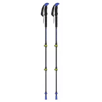 Bastones de trekking Viking Carbo Lite negro lima, 175 cm, carbono, 610 g