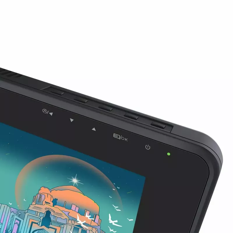 Huion Kamvas 24 Plus GS2402 tableta gráfica con pantalla, 23,8 pulgadas QHD IPS 2560x1440, 16:9, 140 % sRGB, 8192 niveles de presión, 5080 LPI, USB-C, negro