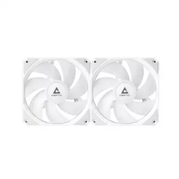 Refrigeración líquida todo en uno CHIEFTEC ICEBERG 240-RGB-W – radiador de 240 mm, 2 ventiladores RGB de 120 mm, blanco
