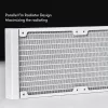 Refrigeración líquida todo en uno CHIEFTEC ICEBERG 240-RGB-W – radiador de 240 mm, 2 ventiladores RGB de 120 mm, blanco