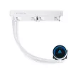 Refrigeración líquida todo en uno CHIEFTEC ICEBERG 240-RGB-W – radiador de 240 mm, 2 ventiladores RGB de 120 mm, blanco