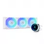 Refrigeración líquida todo en uno CHIEFTEC CLC-360-RGB-W — radiador de 360 mm, 3 ventiladores RGB de 120 mm, blanco, tubos de 40 cm