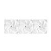 Refrigeración líquida todo en uno CHIEFTEC CLC-360-RGB-W — radiador de 360 mm, 3 ventiladores RGB de 120 mm, blanco, tubos de 40 cm