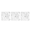Refrigeración líquida todo en uno CHIEFTEC CLC-360-RGB-W — radiador de 360 mm, 3 ventiladores RGB de 120 mm, blanco, tubos de 40 cm