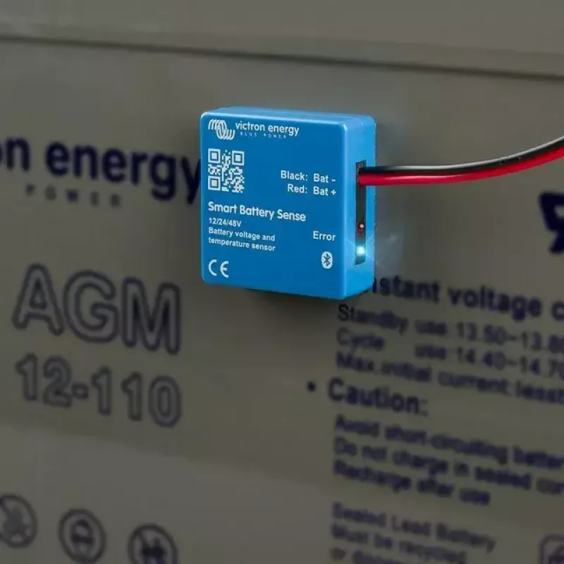 Sensor de control de batería Victron Energy Smart Battery Sense SBS050150200, largo alcance hasta 10 m