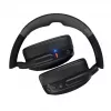 Auriculares Skullcandy Crusher Evo – auriculares Over-Ear inalámbricos y con cable, Bluetooth 5.0, 40 h de batería, USB-C, 3,5 mm, plegables, negro