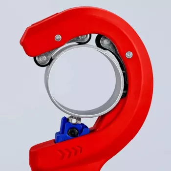Cortatubos Knipex 90 23 01 BK hoja de acero mango de plástico 165 mm