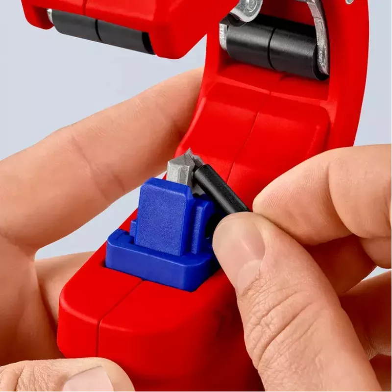 Knipex DP50 90 23 01 BK cortatubos, rojo/azul