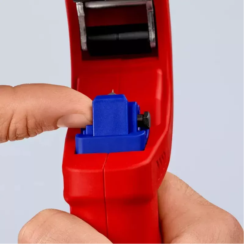 Knipex DP50 90 23 01 BK cortatubos, rojo/azul