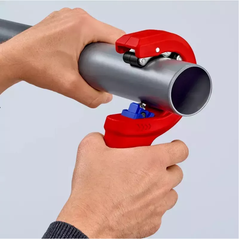 Knipex DP50 90 23 01 BK cortatubos, rojo/azul