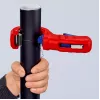 Knipex DP50 90 23 01 BK cortatubos, rojo/azul