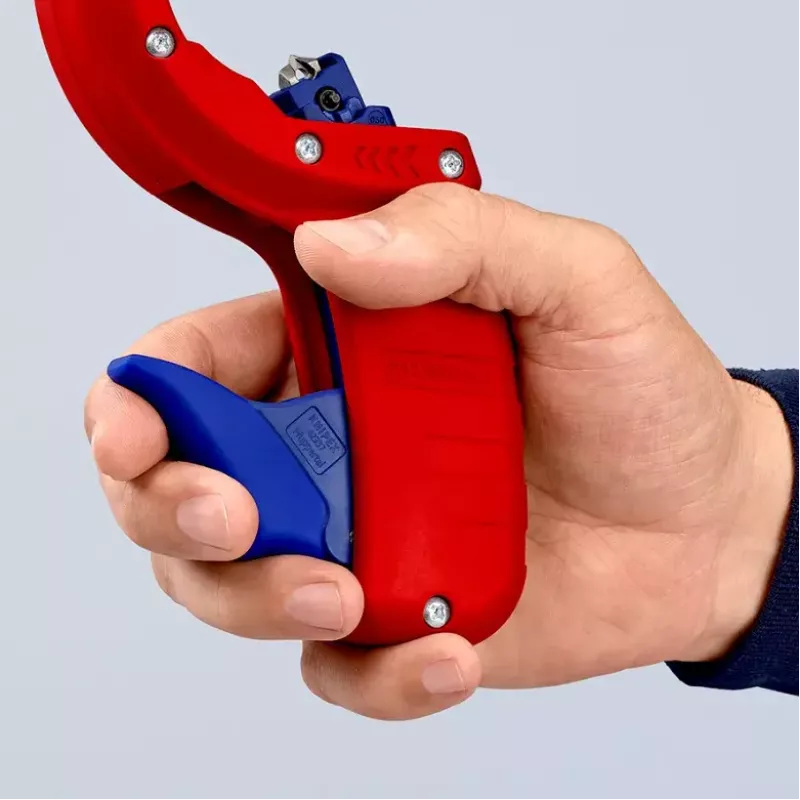 Knipex DP50 90 23 01 BK cortatubos, rojo/azul
