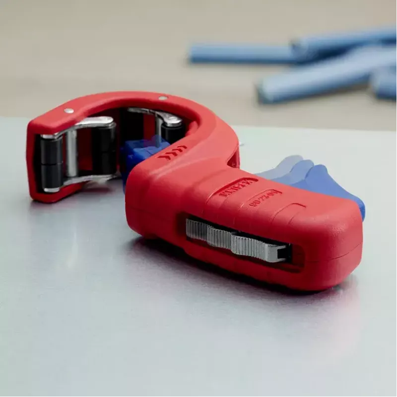 Knipex DP50 90 23 01 BK cortatubos, rojo/azul