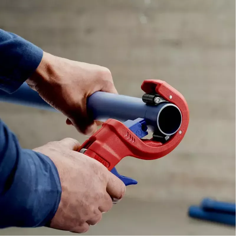 Knipex DP50 90 23 01 BK cortatubos, rojo/azul