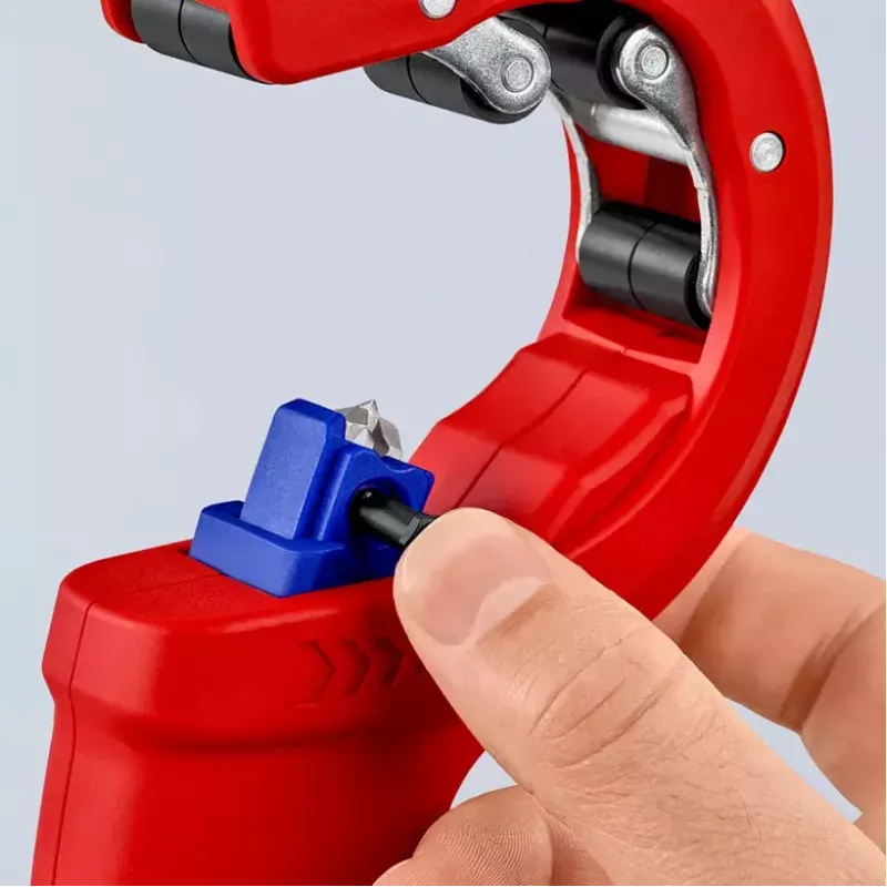 Knipex DP50 90 23 01 BK cortatubos, rojo/azul