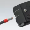 Knipex 97 53 09 alicate de crimpar para punteras de cable, 0,08–16 mm²