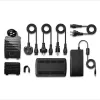 Organizador de estación de carga Lindy 73436 de pie Aluminio, Plástico Negro, Gris