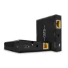 Extensor HDMI 4K60 y IR Cat.6 Lindy 50m con PoC y Loop Out