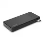 Estación de acoplamiento micro USB-C para portátil Lindy DST-Micro con soporte 4K y carga pass-through de 100W