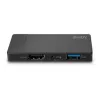 Estación de acoplamiento micro USB-C para portátil Lindy DST-Micro con soporte 4K y carga pass-through de 100W