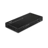 Lindy 38534 splitter HDMI 8K60 de 2 puertos con audio y reducción de resolución, 2x HDMI, HDR, negro