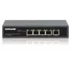 Intellinet Switch Gigabit 5 puertos con PoE Passthrough, un puerto PD PoE IEEE 802.3bt (PoE++ / 4PPoE) con consumo de 95 W, cuatro puertos PSE PoE, presupuesto PoE de hasta 65 W, salida conforme a IEEE 802.3at/af, sobremesa, opción de montaje en pared
