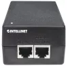 Intellinet Inyector Gigabit Ultra PoE+, 1 puerto de 60 W, conforme a IEEE 802.3bt e IEEE 802.3at/af, carcasa de plástico