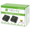 Emisor y receptor AV TECHLY IDATA EXT-E70 — extensión HDMI por cable Cat6/6a/7, Full HD 1920x1080, 60 m, 10,2 Gbit/s, HDCP, negro