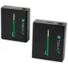 Emisor y receptor AV TECHLY IDATA EXT-E70 — extensión HDMI por cable Cat6/6a/7, Full HD 1920x1080, 60 m, 10,2 Gbit/s, HDCP, negro