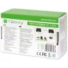 Emisor y receptor AV TECHLY IDATA EXT-E70 — extensión HDMI por cable Cat6/6a/7, Full HD 1920x1080, 60 m, 10,2 Gbit/s, HDCP, negro