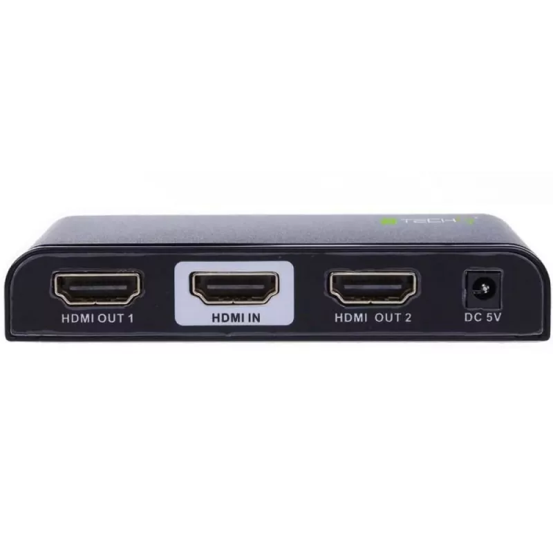 Techly IDATA HDMI2-4K2 Splitter de vídeo HDMI 2x HDMI