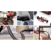 Bosch BBS711ANM Aspirador escoba/eléctrico batería en seco sin bolsa 0,3 L negro, rojo, acero inoxidable
