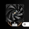 Mars Gaming MCPU-X4 Disipador de CPU por aire 12 cm negro 1 ud.