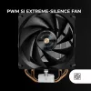 Mars Gaming MCPU-X4 Disipador de CPU por aire 12 cm negro 1 ud.