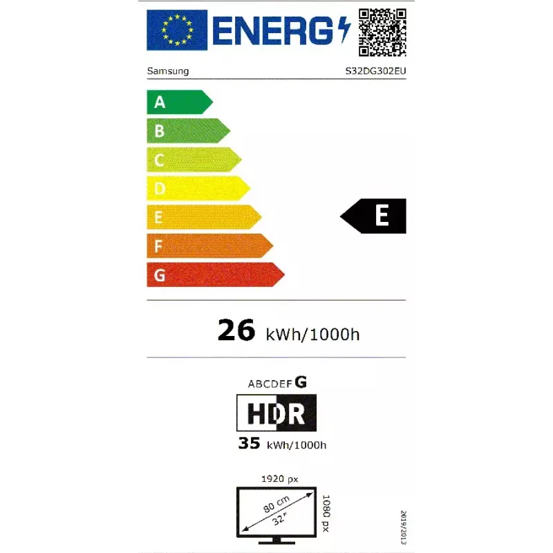 Samsung LS32DG302EUXEN Monitor de ordenador 81,3 cm (32