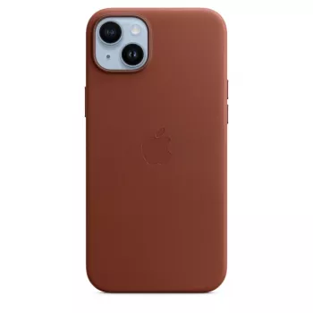 APPLE MPPC3ZM/A Apple Funda de piel con MagSafe iPhone 14 Plus Umbra