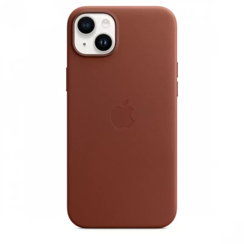Apple iPhone 14 Plus funda de piel con MagSafe, Ink, MPPC3ZM/A