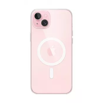 Apple Clear Case con MagSafe para iPhone 15 Plus Transparente
