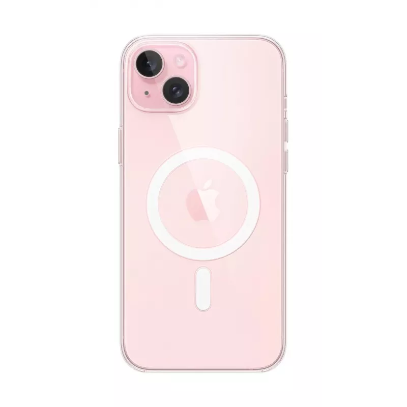 Apple Clear Case con MagSafe para iPhone 15 Plus Transparente